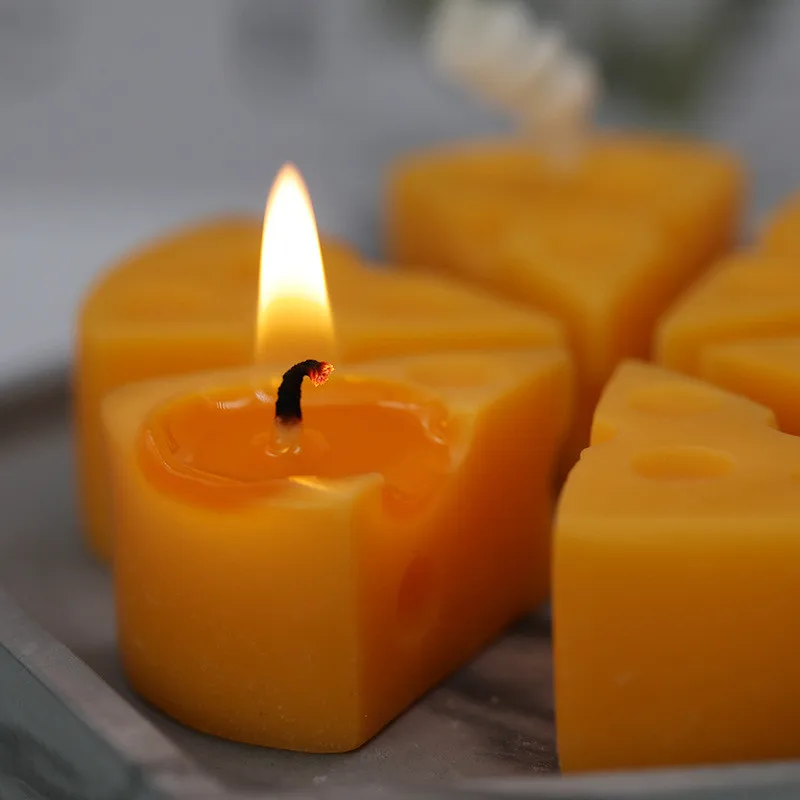 

4 отверстия сыр Силиконовые свечи формы DIY ароматерапия свечи пульт дистанционного управления прессформы Fondant (сахарная) торт выпечки формы ...