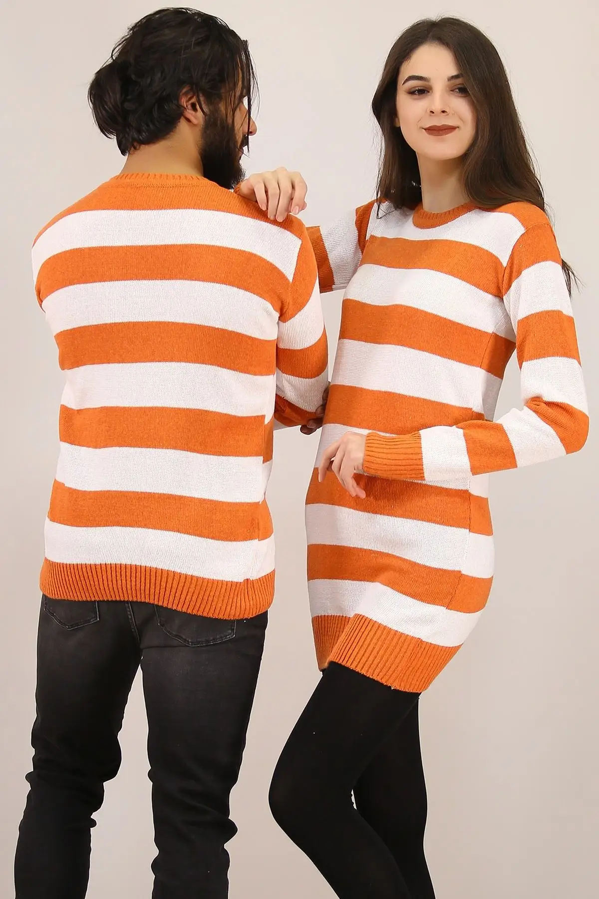 

Striped Dear The Boiler Beyazturuncu