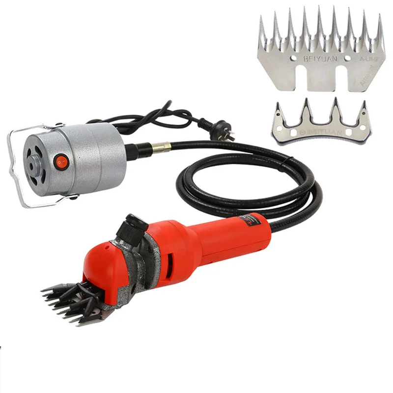 220 В 750 Вт стандартный гибкий вал электрическая машинка для стрижки коз шерсти