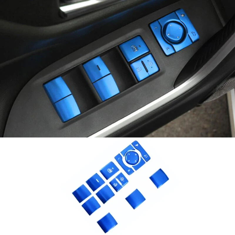 

Подходит для Toyota RAV4 2019 2020 кнопка запуска двигателя, сменная крышка ключа, стоп-аксессуары, универсальная зеркальная алюминиевая автомобиль