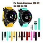 12 цветов силиконовый сменный ремешок для часов Garmin Forerunner 230  235  220  620  630  735 часы для спорта на открытом воздухе