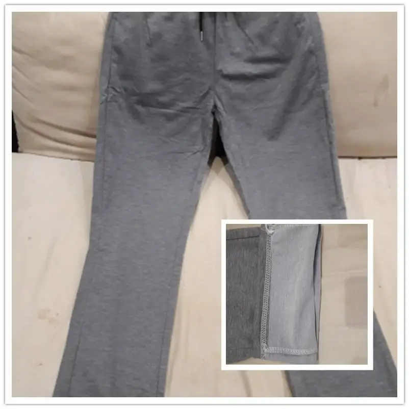 

Spring Summer Men Casual Pants Loose Sweatpants Men Basic Trousers Tracksuit Bottoms Sportswear Solid Large Size Straight Pants