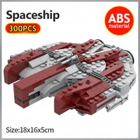 moc creative space military wars series ebon hawked freighter building blocks bricks diy assembly spaceship toys kids xmas gifts