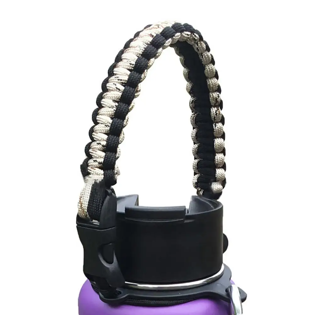 

1 Pcs Water Bottle Safety Ring Strap Rope Handle Carrier Flask Wide Mouth New Water Bottle Handle