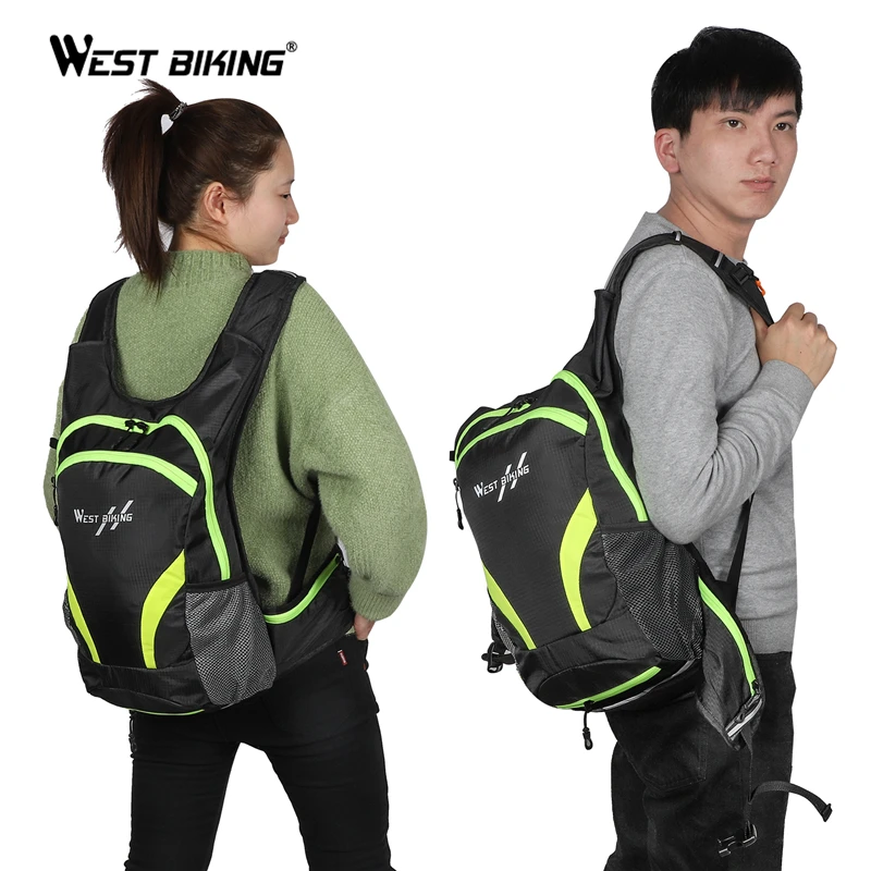 

WEST BIKING 15L Bicycle Bag Cycling Backpack Breathable Bike Water Bag Outdoor Sport Climbing Hiking Cycling Hydration Backpack