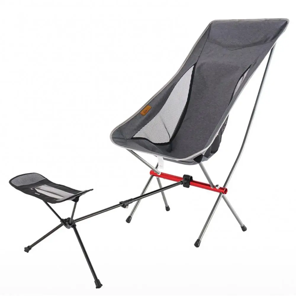 Уличный портативный складной стул с подставкой для ног | Спорт и развлечения