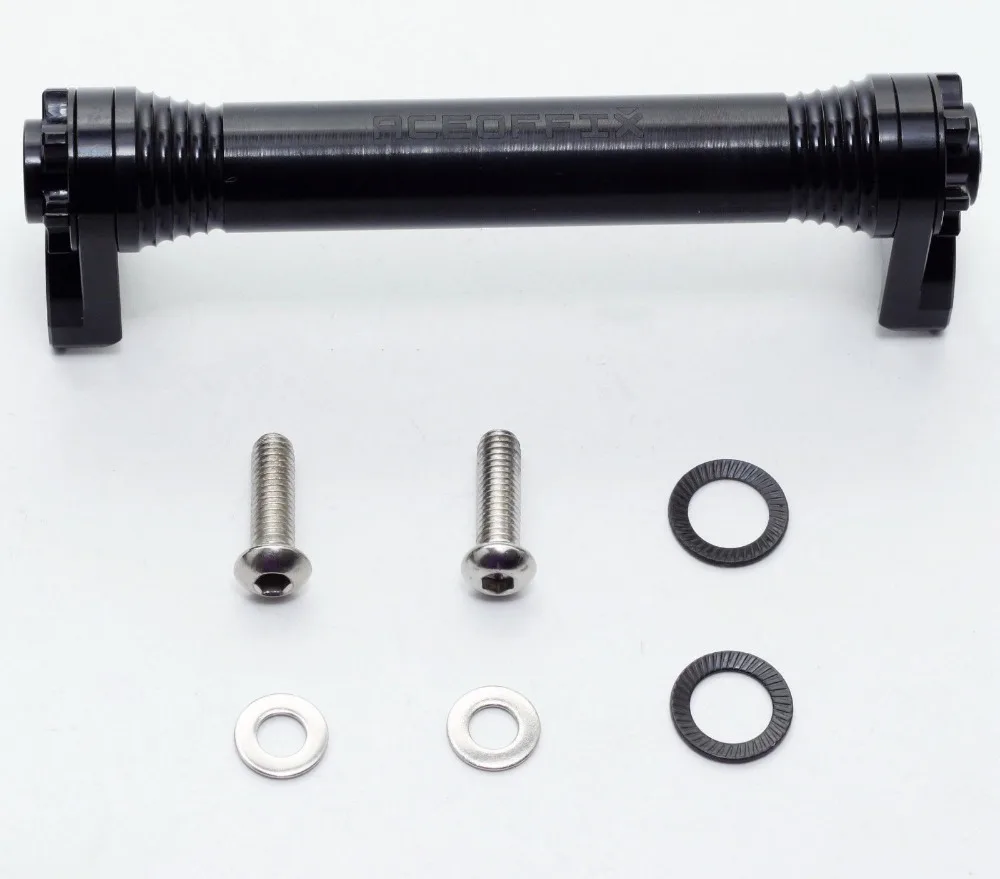 TWTOPSE Easy Wheel Extension Telescopic Lever Bar for Brompton Bike Folding Bicycle Rack Block CNC Super Light 65g Parts | Спорт и