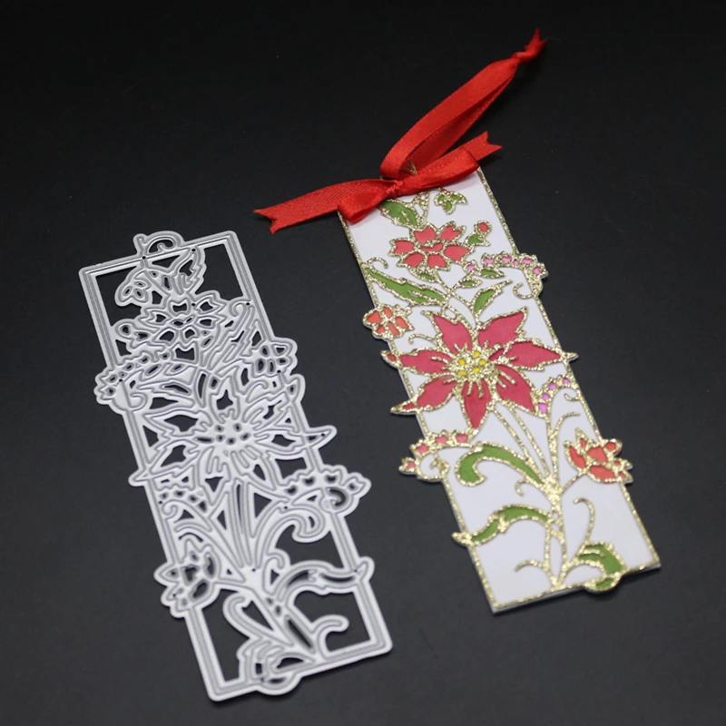 YINISE металлические режущие штампы для трафареты скрапбукинга цветочный тег DIY