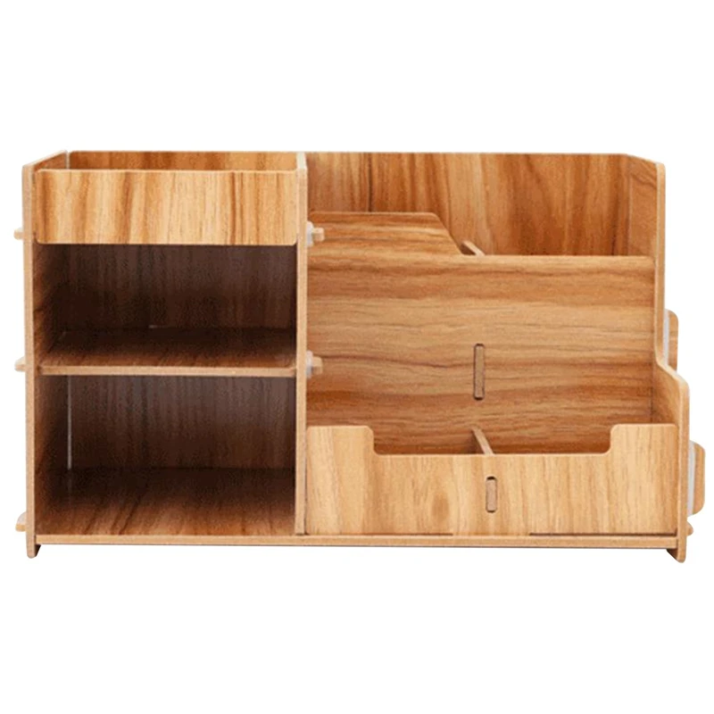 

Деревянная полка для хранения и сортировки файлов своими руками, школьные креативные канцелярские принадлежности для офиса