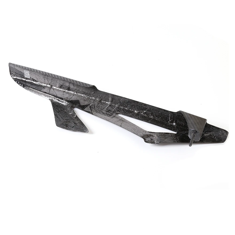 Мотоцикл из углеродного волокна цепи протектор Защитная крышка украшения