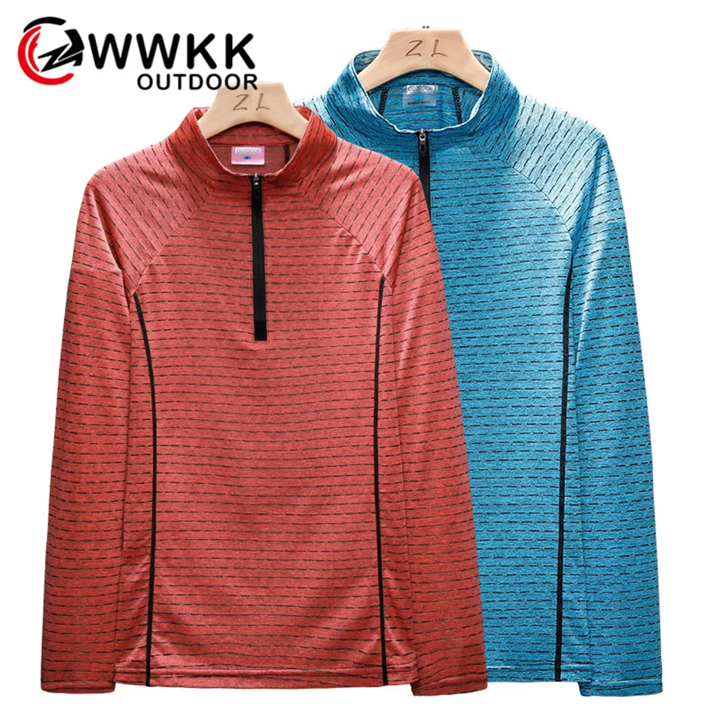 Дышащая светильник лка для фитнеса мужчин и женщин уличная длинная футболка