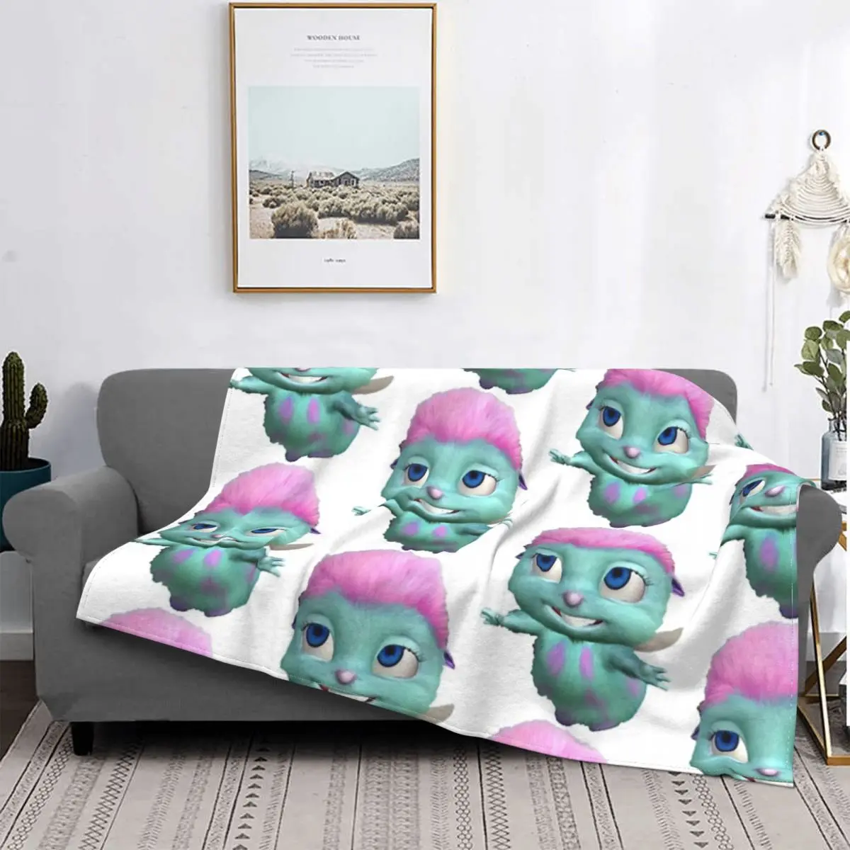 

Here Comes Bibble Blanket Bedspread Bed Plaid Bed Plaid Baby Blanket Hooded Blanket Plaids And Covers