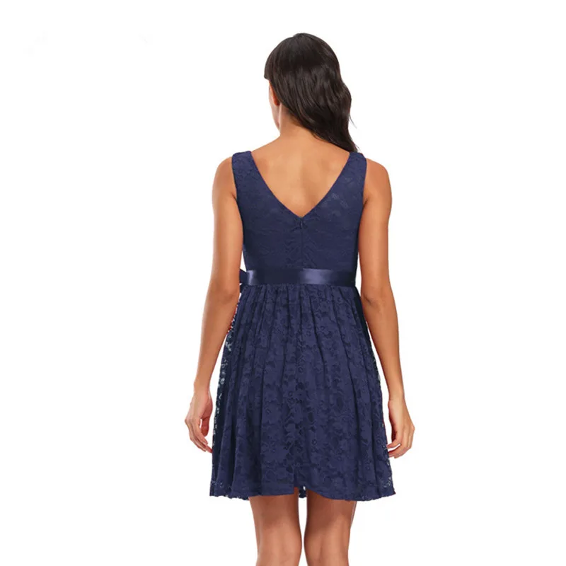 Короткое вечернее платье CD-071 #, кружевное, темно-синее, винно-красное, розовое, вечернее платье для выпускного вечера, оптовая продажа, плать... от AliExpress WW