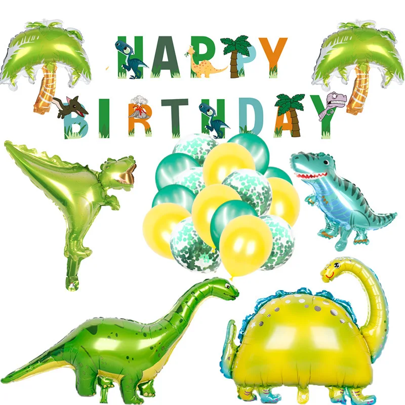 

Воздушный шар в виде динозавра из алюминиевой фольги, 22 набора