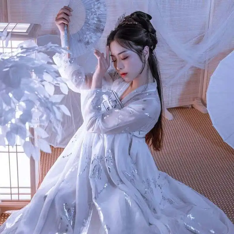 Традиционная Женская танцевальная одежда в стиле древней династии Тан сказочное