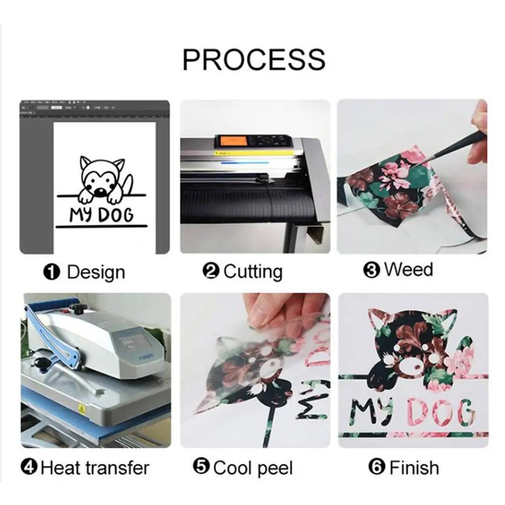 Термотрансферный винил ПУ 3D узор виниловый трансферный для футболки термопресс