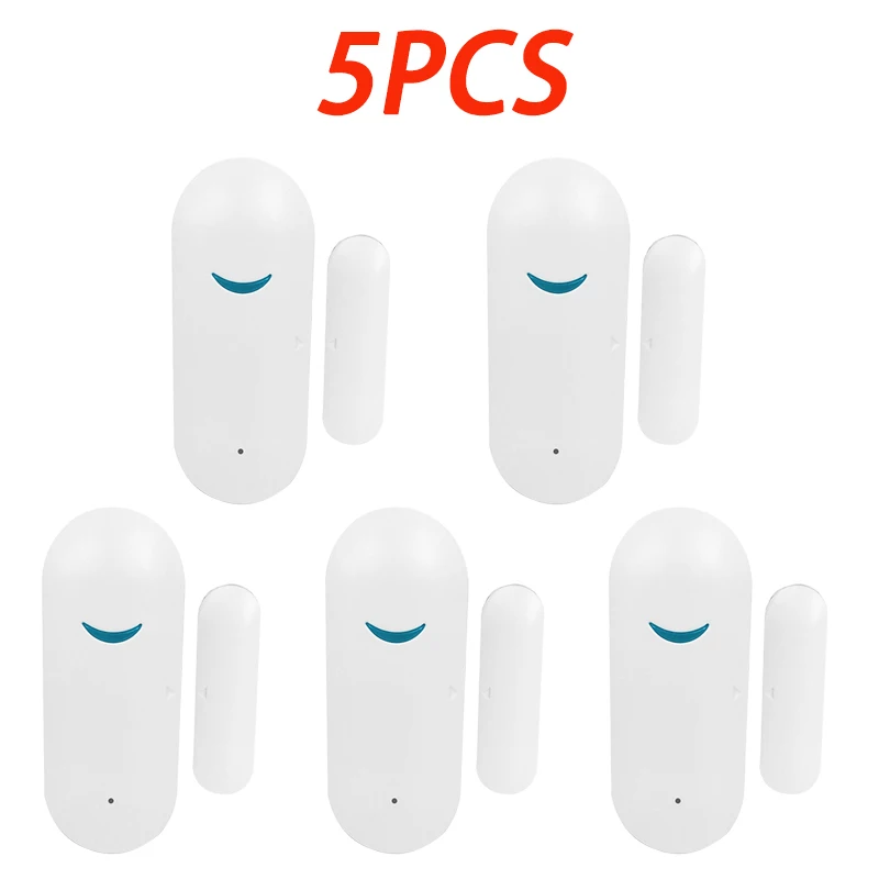 

WiFi Door Sensor Door Open / Closed Detectors Magnetic Window Sensor Home Security Alarm Work with Alexa Google HomeTuya Smart
