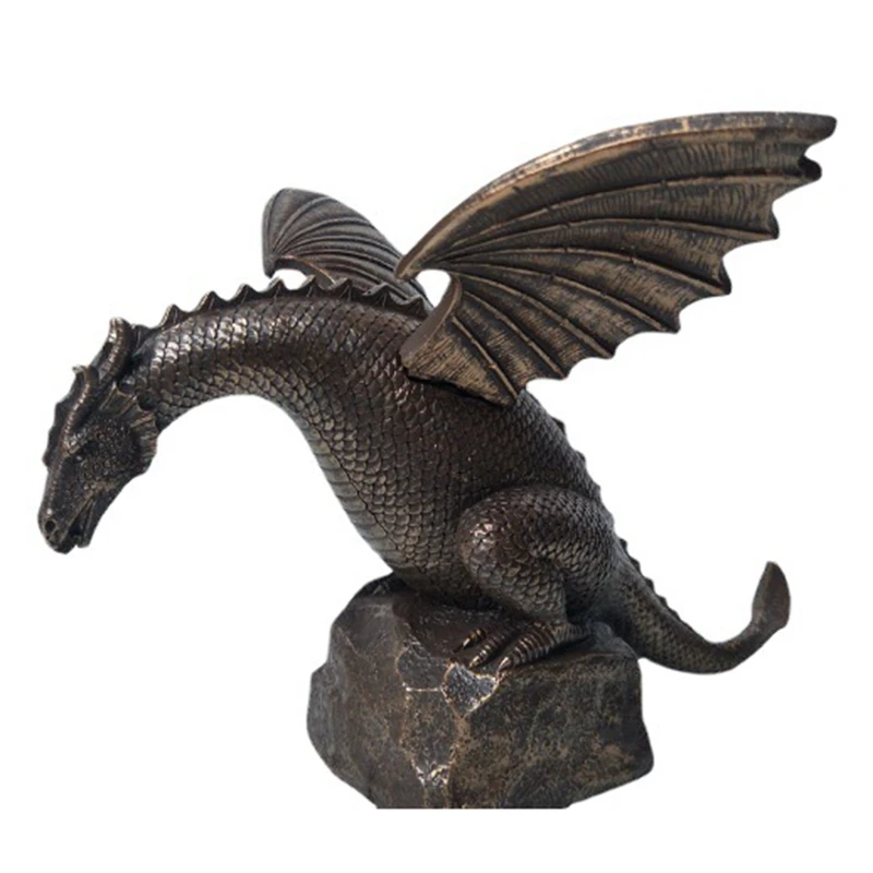 

New Outdoor Water Dragon Simulation Dinosaur Flying Dragon Garden Decorative Ornaments Decorative Resin Ornaments
