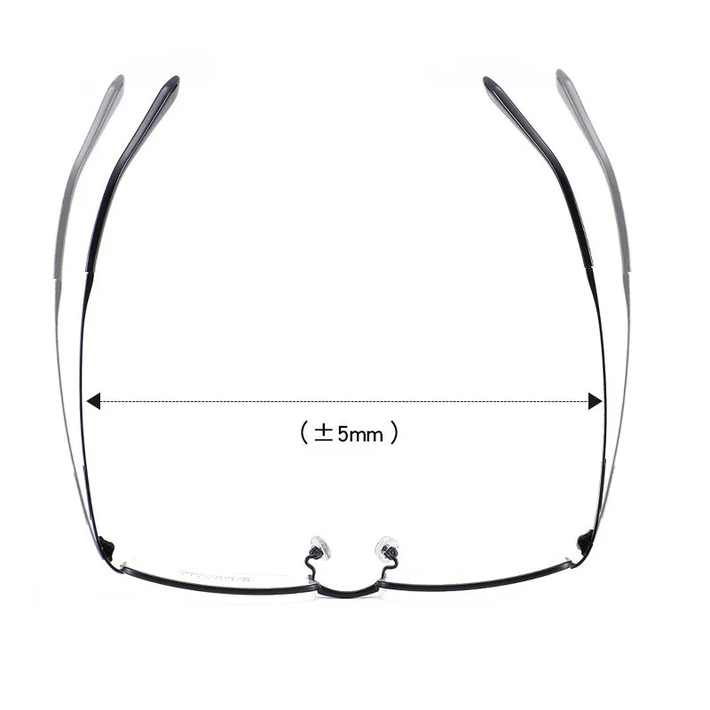 W 140 чистый титан очки по рецепту оправа мужские оптическая близорукость для