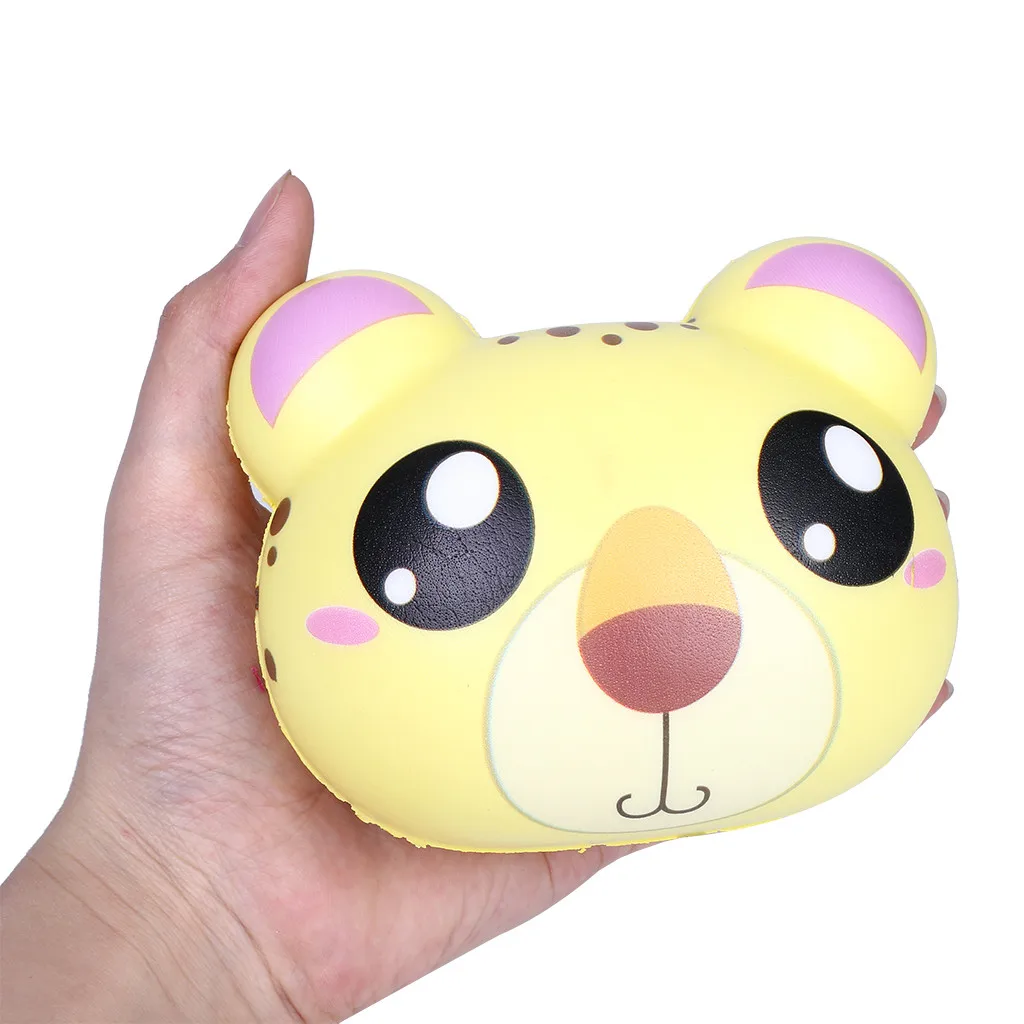 

8Pcs Cartoon Animal Cute Spun Slow Rising Scented Stress Relief Bear Toy Decompression Squeeze Vent Toys Fidget Toys Kids Gifts