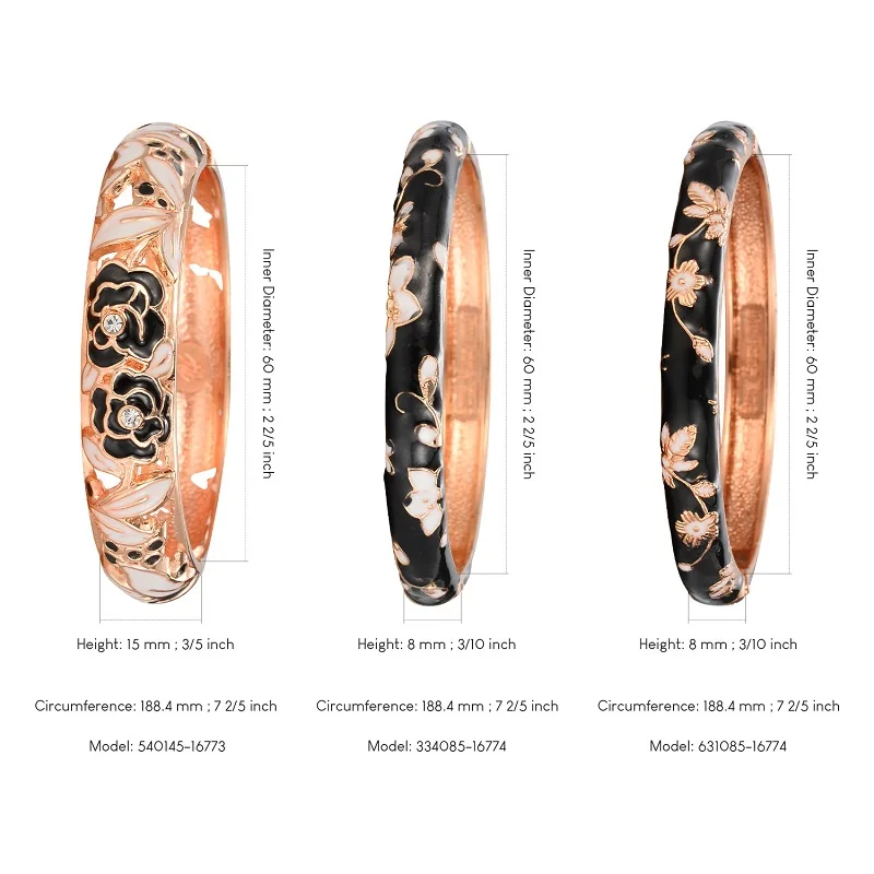 Stylish Style Vintage High Quality Brilliant Bangle Set Beautiful Jewelry Chic Accessories | Украшения и аксессуары