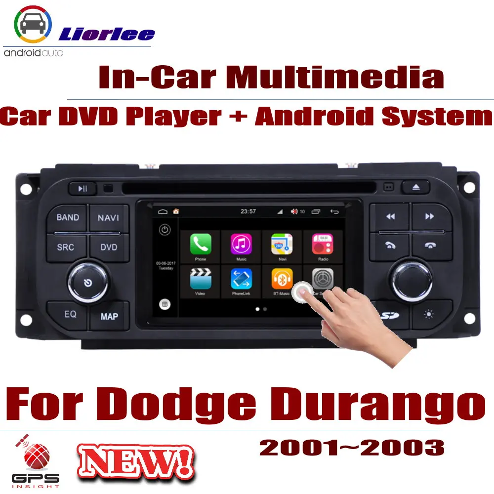 Для Dodge Durango 2001 2003 Android HD система дисплеера Аудио Видео Стерео в приборной панели