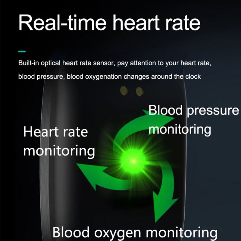 IP68 Watch smart band Heart rate waterproof fitness tracker bracelet blood pressure oxygen wristband men pk m3 m4 5 | Электроника