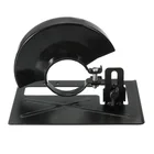 Кронштейн угловой шлифовальной машины подставка держатель Поддержка Базовое покрытие 20 мм до 30 мм металлический Регулируемый для Мощность инструменты аксессуары