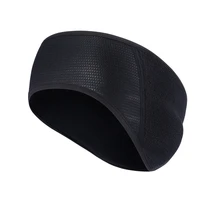 sports sweatband hair band windproof male female fleece ponytail warm ear protection headband for cycling running