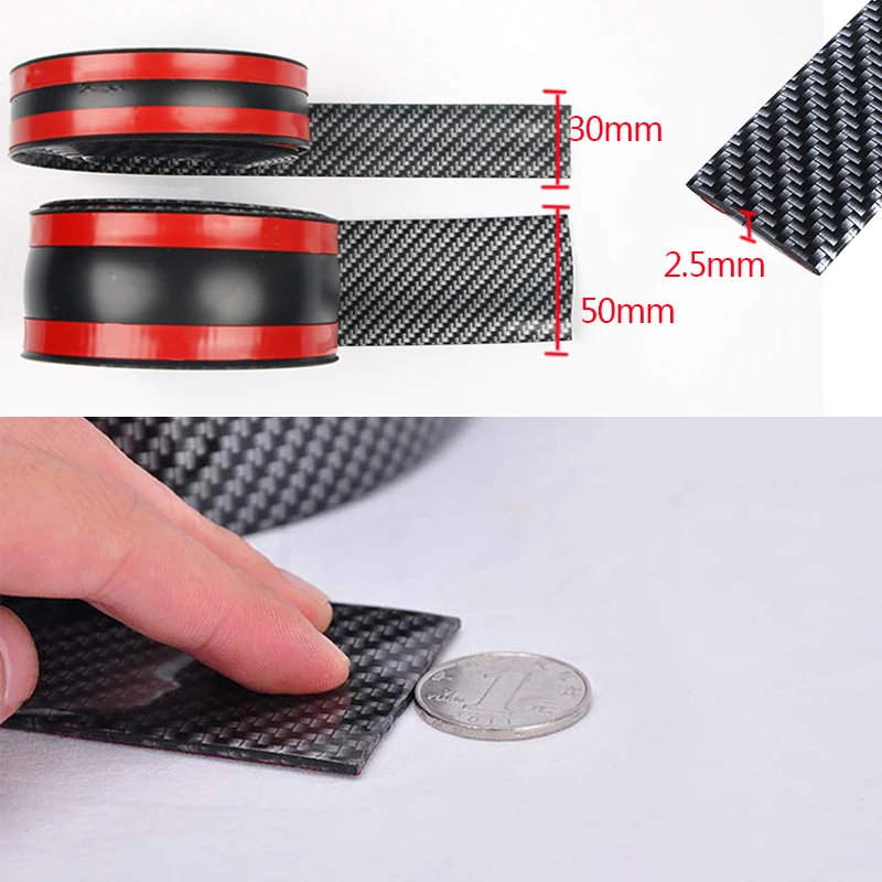 Резиновая Карбон порога багажника заднего бампера протектор Стикеры для Hyundai i30