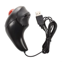 thumb controlled handheld wired trackball mice mouse