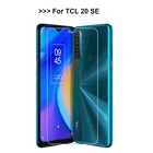 Закалённое стекло с полным покрытием 2.5D для TCL 10 SE TCL 10 5G Защитная фронтальная пленка безопасная защита экрана 5G для TCL 20 TCL 20 SE