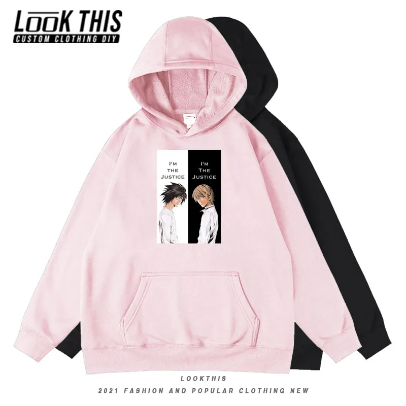

Death Note Stylish TV Cartoon Pattern Children's Clothing Kids Oversized Hoodie Pullover Girls' Boys' Sweatshirt Teens Hoodies