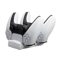 dual port controller charger charging stand with light type c charger dock cradle station for ps5 gamepad controller accessories