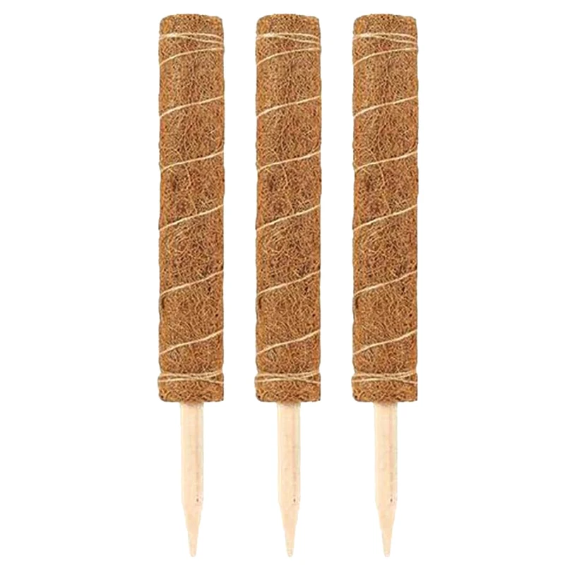 

3 упаковки стержней для поддержки растений, стержни для поддержки кокосового дерева для расширения растений, рама для подъема растений 40 см