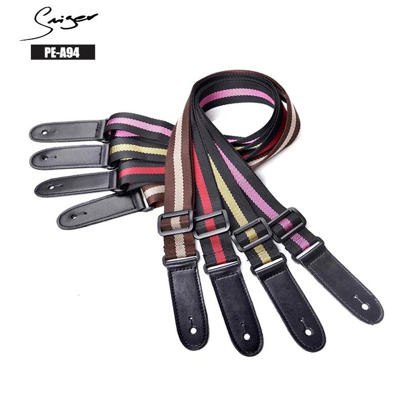 

1 шт. ремешок для укулеле Smiger, регулируемый ремешок для укулеле, пояс для укулеле с цветными полосками, пояс для укулеле, разные цвета, аксесс...