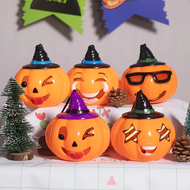 Лампа в виде тыквы на Хэллоуин с огнями со звуком искусственные овощи посадки