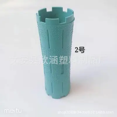 2 22mm 2 мешка(16-20 шт)/лот холодная завивка стержень бигуди Пластиковые Полые стержни Flexi стержень парикмахерские инструменты бигуди magique бигуди - Цвет: 2 22mm