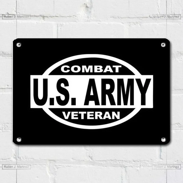 

Retro tin paintings Army Metal Tin Sign Plaque Poster For Home Bathroom And Cafe Bar Pub Wall Decor