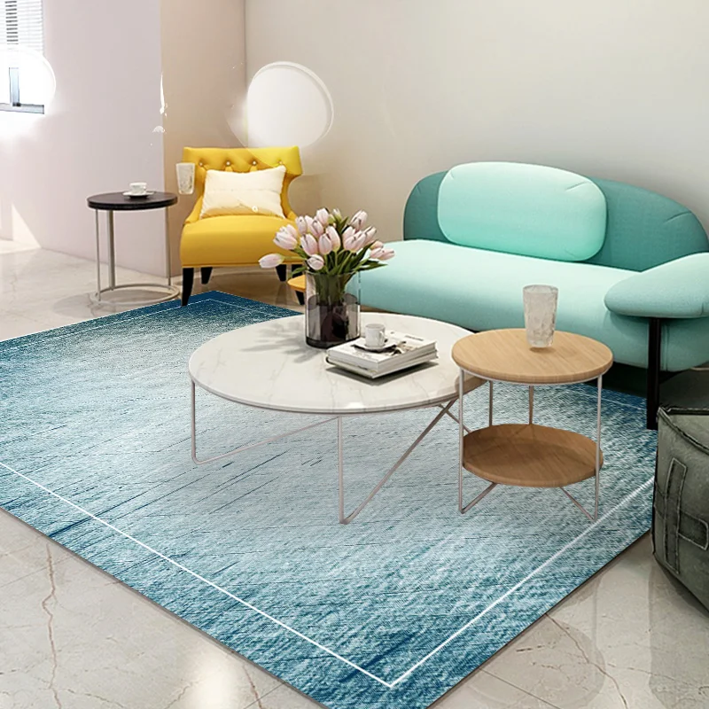 Скандинавский цветной окрашенный ковер ковры декор для детской комнаты игровой