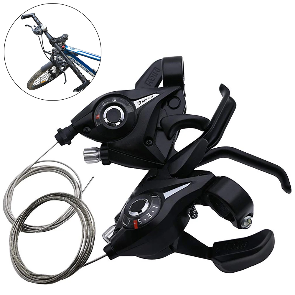 

Speed Shifter Set 3x7 21 Speed Bicycle Brake Lever Bike Shifter Brake Cycling Derailleur Handle Shifter For Mountain Bike