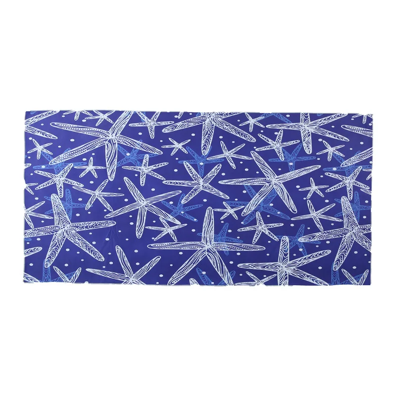 

Superfine fiber quick drying beach towel sunscreen double faced velvet bath towel printed towel swimming towel