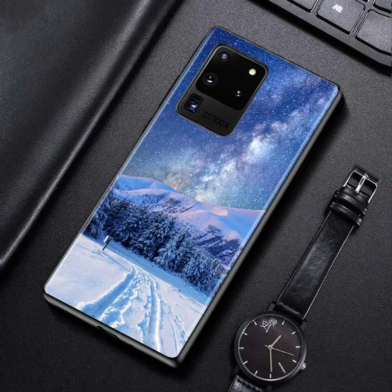 

Snow Mountain for Samsung S20 FE Ultra Plus A91 A81 A71 A51 A41 A31 A21S A11 A72 A52 A42 A32 A12 A02S Phone Case