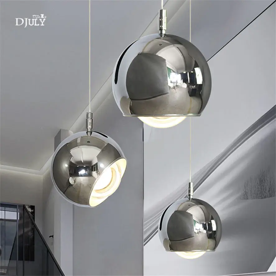 Скандинавский вращающийся подвесной светильник с регулируемым углом и шариками