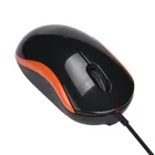 Оптическая USB светодиодный Проводная игровая мышь, мыши, низкий уровень шума, эргономичный компьютер, бесшумные аксессуары для ПК, ноутбука