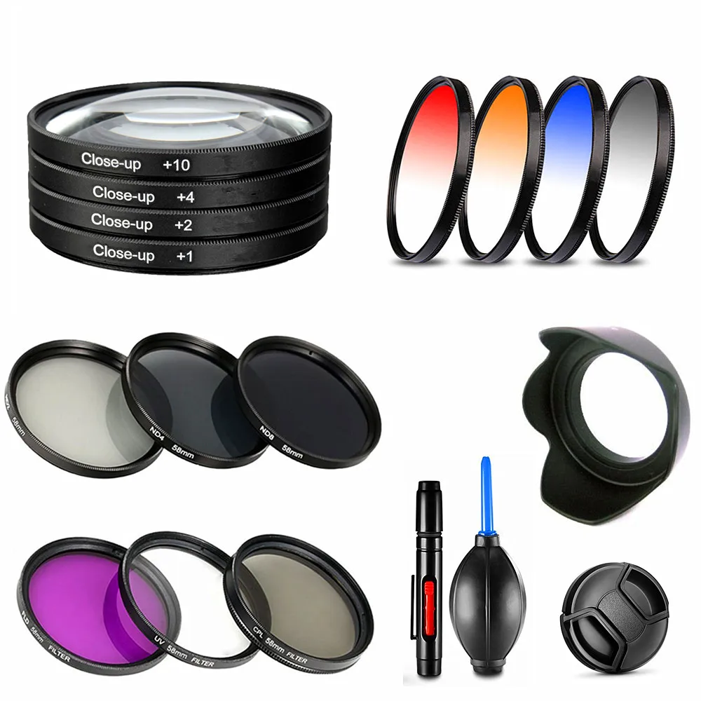 37 мм 40 5 43 46 49 52 55 58 62 67 72 77 82 UV CPL ND FLD крупным планом цвет DSLR камеры фильтр бленда
