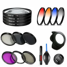 37 мм 40 5 43 46 49 52 55 58 62 67 72 77 82 UV CPL ND FLD крупным планом цвет DSLR камеры