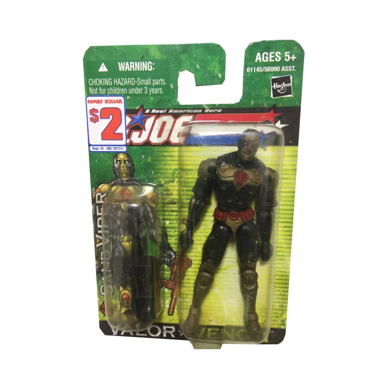 

Hasbro GIJOE 05 Years Edition Anime Strom Shadow Dusty Night Creeper Kamakura Sand Viper Action Figure Kids Gift Model Toy 12cm