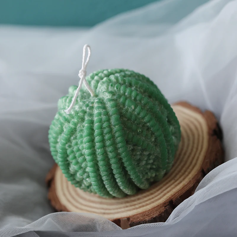 Diy шерсть мяч полукруглой формы свечи силиконовые креативные | Дом и сад