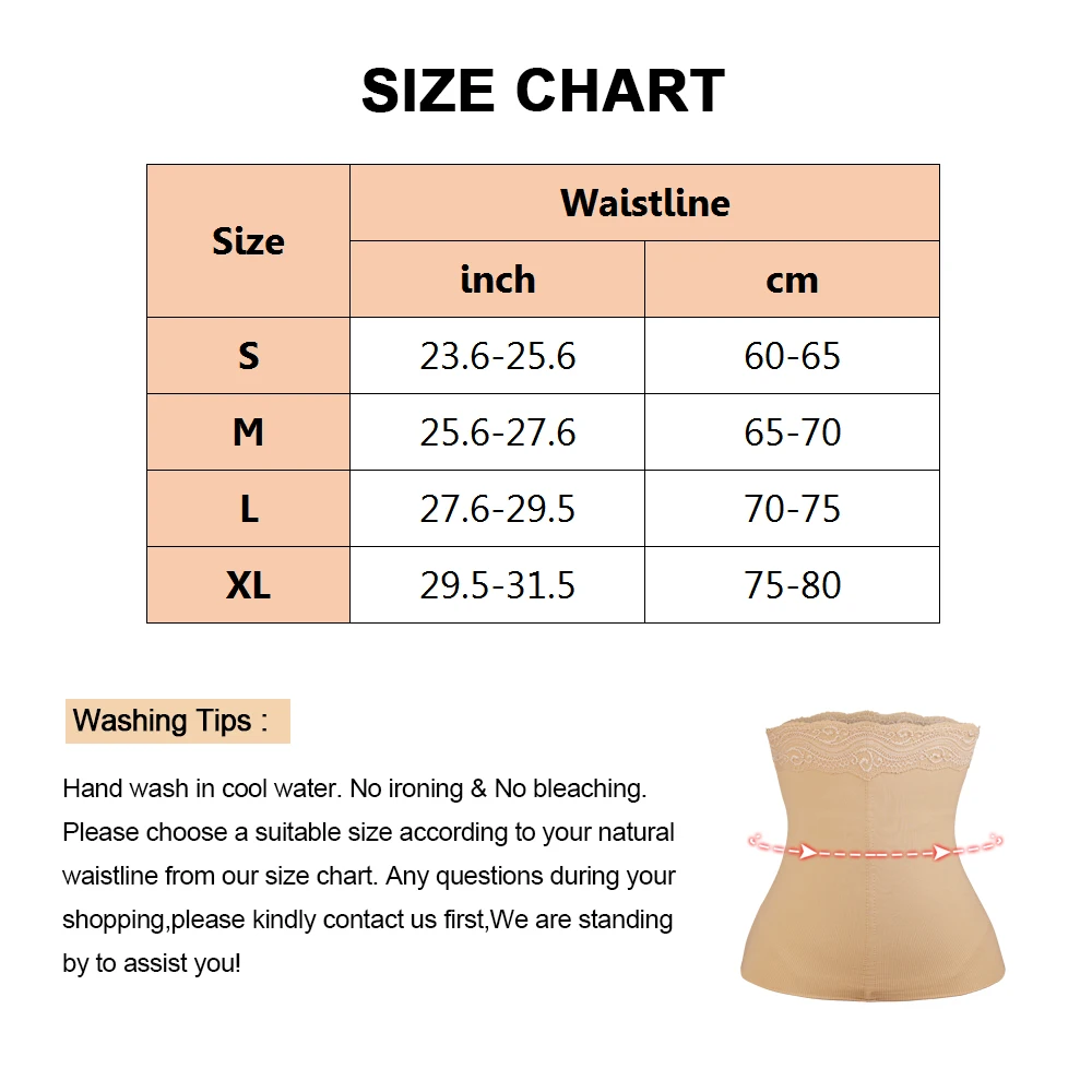 

Velssut Waist Trainer Corset for Women Shapewear Belt Body Shaper Weight Loss Waist Cincher Tummy Control Seamless Girdles
